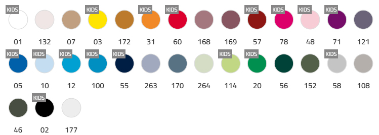 CLASICA 1070_colours CLASICA 1070_colours